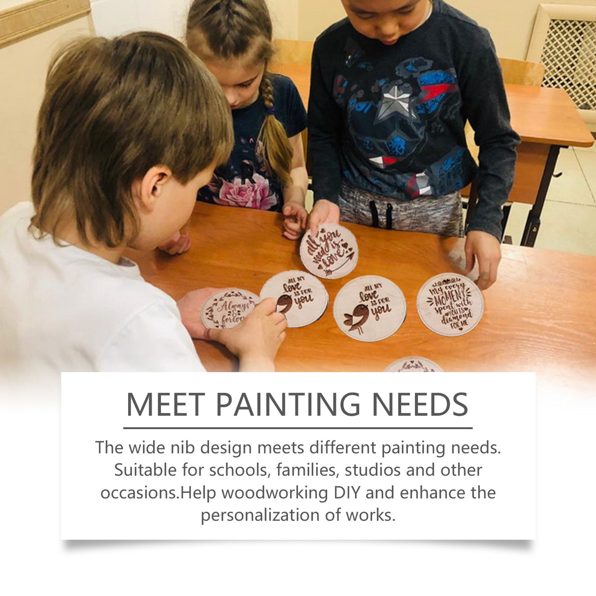 Woodworking Drawing Pen, Woodworking Burning Pen Wood Pyrography Pen Drawing Scorch Pen Wood Mark Number - V.I.P Digital Presence