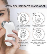Face Micro Current Household Beauty Instrument Micro Current Second-Generation Beauty Instrument Roller Instrument 3D Lifting And Tightening Facial Beauty Instrument - V.I.P Digital Presence
