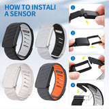 SportFlex Soft-Touch Silicone Wrist Band: a waterproof and sweatproof replacement band that is compatible with the WHOOP 4.0 HRM - V.I.P Digital Presence