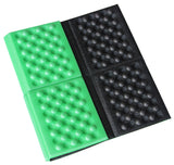 Cojín portátil para exteriores, plegable, para comedero de huevos, pequeño, de espuma de 6 pliegues, para camping, tapete de picnic XPE, impermeable y a prueba de humedad. 
