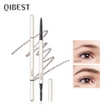QIBEST Double End Ultra Fine Eyebrow Pencil Triangular Eyebrow Pencil Waterproof Sweat-Proof Natural Eyebrow Cream Not Easy To Take Off Makeup - V.I.P Digital Presence