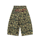 Camouflage Tiger Pattern Work Shorts Men's European and American Trendy Design Embroidered Letter Knife Loose Casual Five-Point Pants - V.I.P Digital Presence