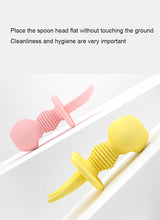 Baby silicone food fork and spoon - V.I.P Digital Presence
