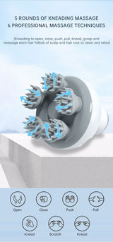 Head Massage Health Care Antistress Relax Body Massagem Deep Tissue Electric Vibrating Head Massager Hair Scalp Massager - V.I.P Digital Presence