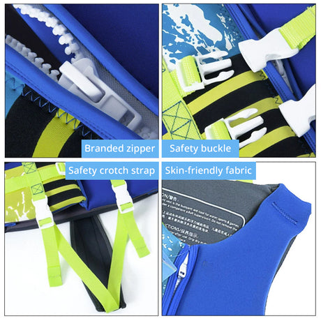 High-appearance kids' high-buoyancy swim vest: summer drifting, anti-drowning. - V.I.P Digital Presence