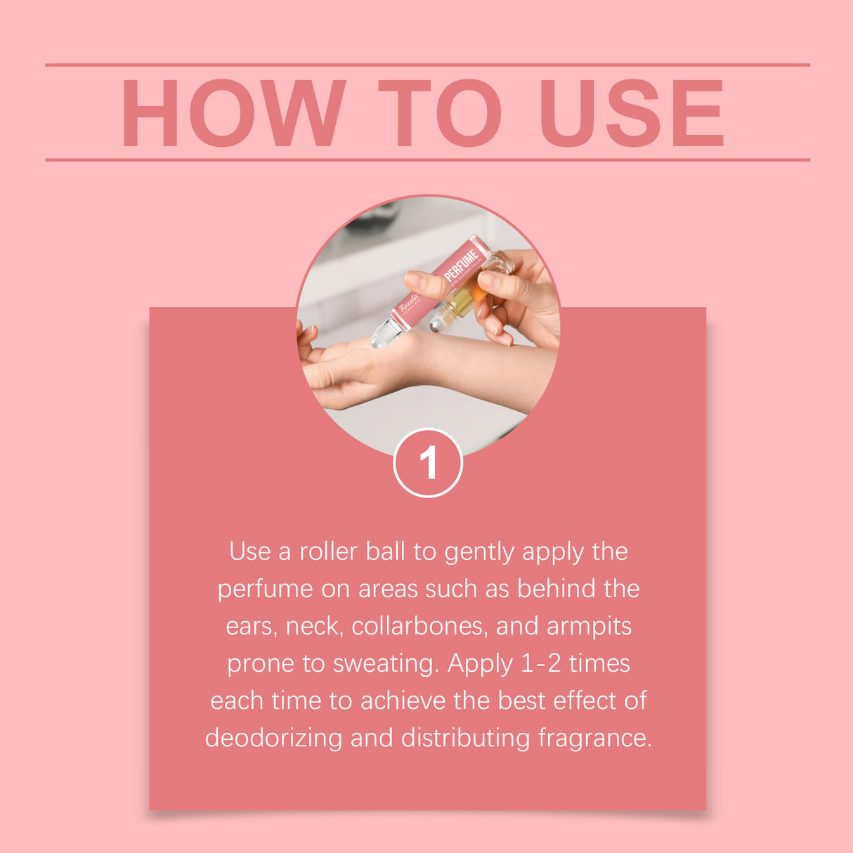 Rose Body Ball Perfume Fresh Natural Fragrance Bloom Charm Fragrance Light Touch Ball Perfume - V.I.P Digital Presence