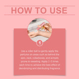 Rose Body Ball Perfume Fresh Natural Fragrance Bloom Charm Fragrance Light Touch Ball Perfume - V.I.P Digital Presence