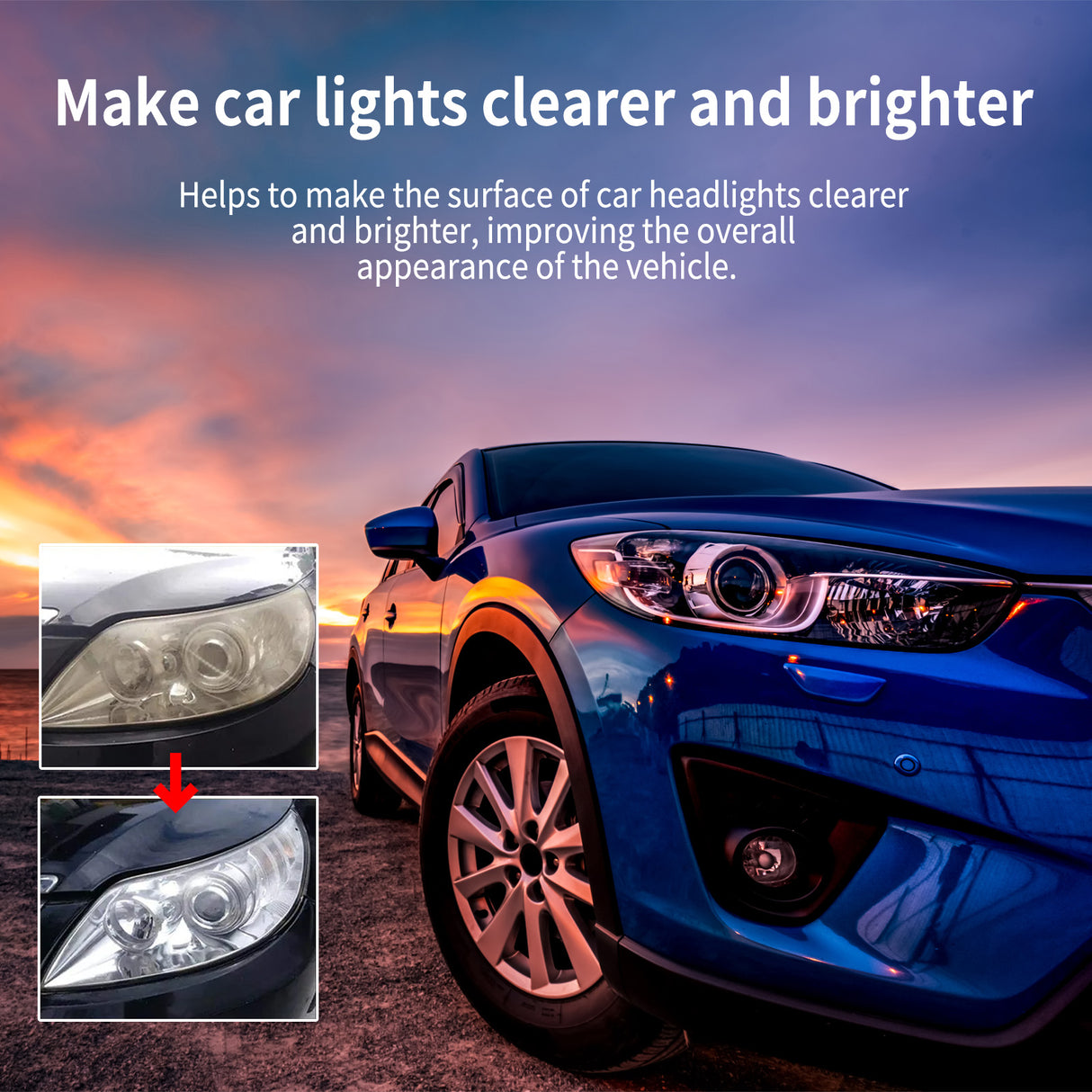 Headlight Polishing Paste Automotive Headlight Care Scratch Cleaning Refurbished Polishing Paste - V.I.P Digital Presence