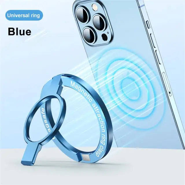 For Phone New Magnetic Ring Holder for 12 13 14 Max Magnet Finger Ring Grip Stand Holder Zinc Alloy Kickstand - V.I.P Digital Presence