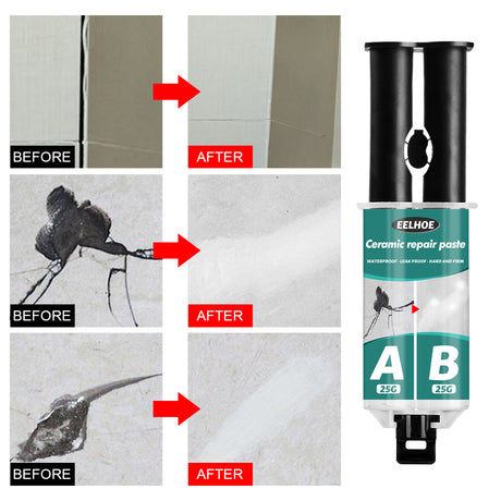 EELHOE Tile Repair Paste Tile Repair AB Glue Set Crack Repair Agent Ceramic Adhesive - V.I.P Digital Presence