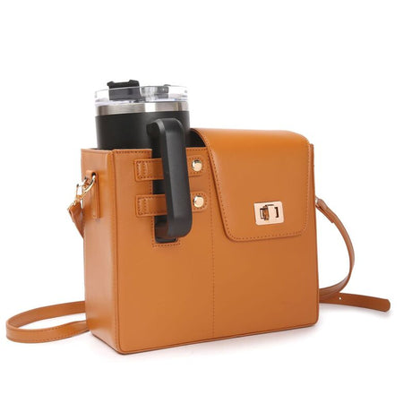 Outdoor Purse Cup Holder Bag for Stanley, Crossbody Water Bottle Bags,Crossbody Water Bottle Bag for Most Water Bottles - V.I.P Digital Presence