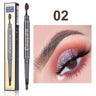 CmaaDu Toothbrush head eyebrow pencil pigment multi functional waterproof double ended eyebrow - V.I.P Digital Presence
