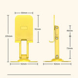 Rotating phone stand foldable desktop TV show lazy person tablet phone support stand - V.I.P Digital Presence