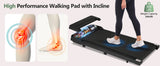 New 8.10 Walking Pad Under Home Desktop Treadmill -2.5HP Walking Treadmill 0.6-4MPH 300LBS Capacity Remote Control Battery - V.I.P Digital Presence