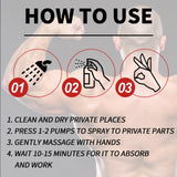 Men's Treatment Spray, Men's Body Care To Enhance Endurance Moisturizing Treatment Topical Spray - V.I.P Digital Presence