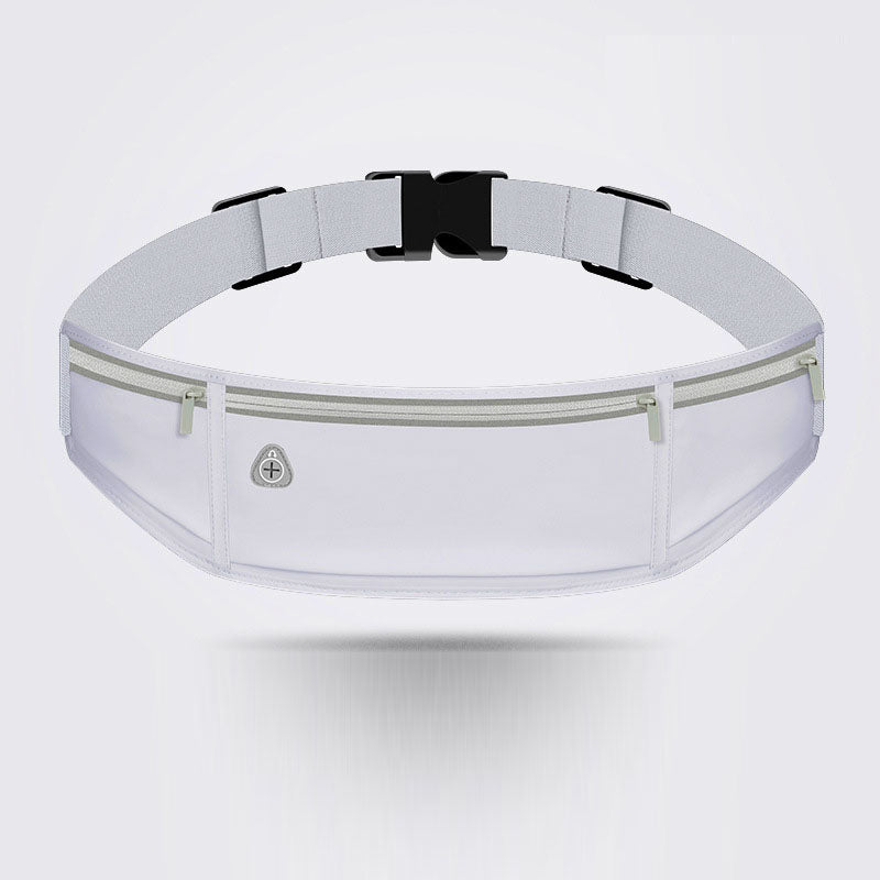 Running waist bag, sports bag, mobile phone storage, three pockets, lightweight, close fitting, non shaking, outdoor fitness, me - V.I.P Digital Presence