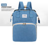 Portable Foldable Bed Mommy Bag For Going Out Lightweight And Large Capacity Mother And Baby Bag Backpack - V.I.P Digital Presence