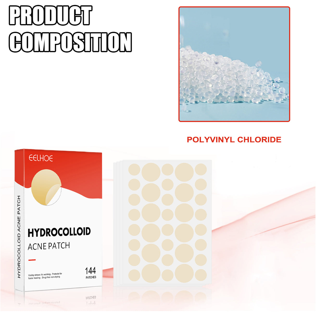 Hydrocolloid Acne Patch Face Invisible Makeup Closed Mouth Acne Clear Acne Waterproof Breathable Facial Treatment - V.I.P Digital Presence