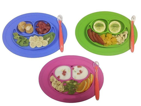 Silicone Material Baby Dining Plate - V.I.P Digital Presence