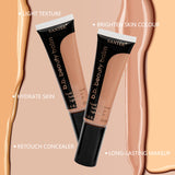 Long-Lasting Concealer Foundation Moisturizing Natural Color Powder Foundation - V.I.P Digital Presence