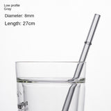 Eco-Friendly High Borosilicate Glass Straw Durable Heat-Resistant Starbucks Kids Straw 27cm Customized - V.I.P Digital Presence