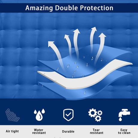 Outdoor thicken self-inflating camping mattress: ultralight, with built-in pump, ideal for travel, hiking, fishing. - V.I.P Digital Presence