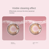 Ultrasonic cleaner, electric portable contact lens, contact lens, replaceable cleaning compartment - V.I.P Digital Presence