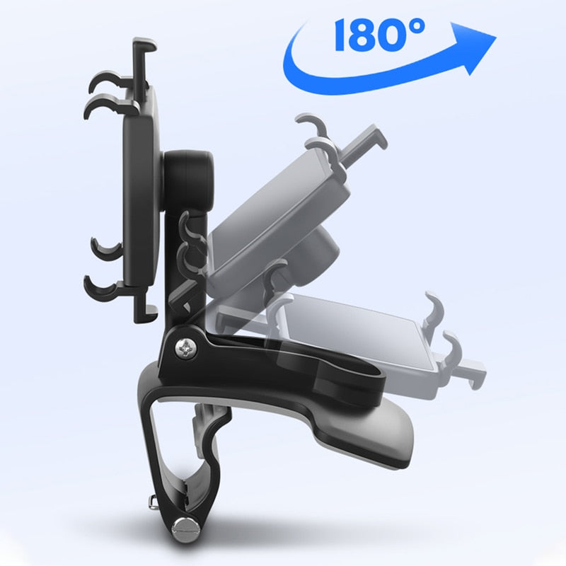 360 Degrees Car Phone Holder Universal Smartphone Stands Car Rack Dashboard Support for Auto Grip Mobile Phone Fixed Bracket - V.I.P Digital Presence