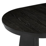 TREXM 5-piece retro functional cutlery set with 1 expandable dining table and 4 cushioned chairs with rattan backrests (espresso - V.I.P Digital Presence