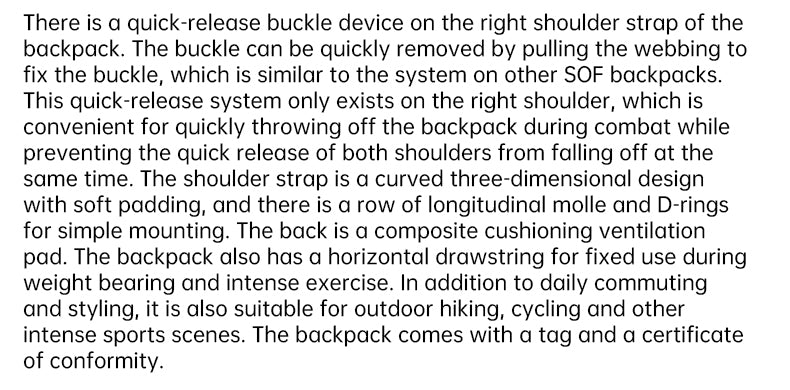 Cold War export: Russian Mammoth B tactical backpack, replica of Russian mountain special forces SPN Beaver 2 assault pack - V.I.P Digital Presence