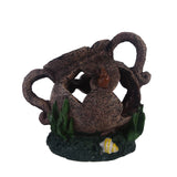 Water grass landscaping resin skull reptile toy hidden room aquarium fish tank ornaments - V.I.P Digital Presence