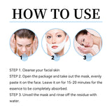 V-Shaped Face Mask, Face Double Chin Firming Small Face Shape Hanging Ear V-Face Lift Mask
