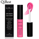 Qibest 34 Colors Matte Non-Stick Cup Does Not Fade Lip Gloss Matte Liquid Lipstick Makeup - V.I.P Digital Presence