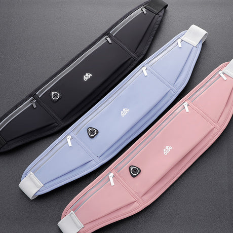 "Outdoor Sports Waist Pack, Large Capacity Waterproof Mobile Phone Pouch, Unisex Running Fitness Elastic Waist Bag" - V.I.P Digital Presence