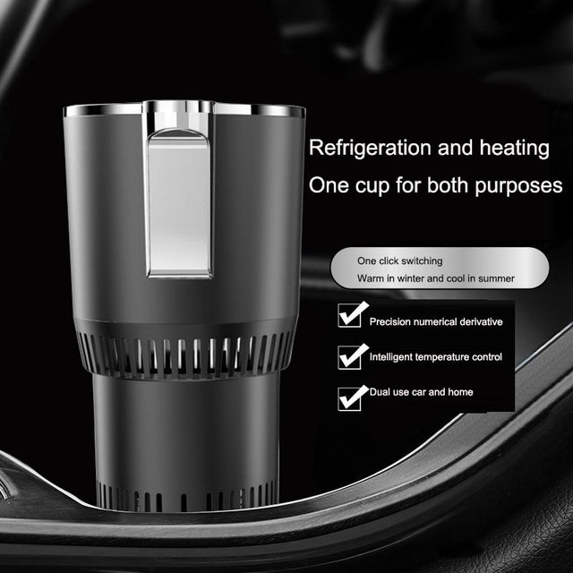 Car mounted cold and hot cup, dual-purpose quick cooling cup for car and home, intelligent cooling cup for car, quick cooling cu - V.I.P Digital Presence