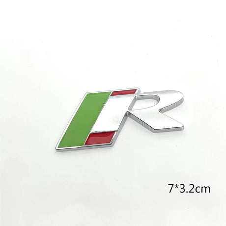 The Jaguar R badge is suitable for Jaguar XF modification, XKR badge, XJL rear tailgate badge, metal sticker, R-shaped badge - V.I.P Digital Presence