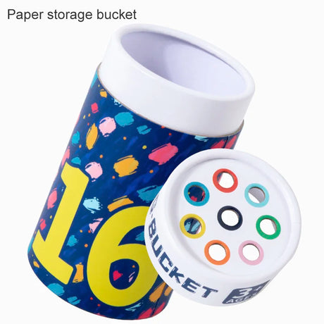 Children's puzzle color classification cup 1-3 year old baby color cognition Montessori classification bucket toy - V.I.P Digital Presence