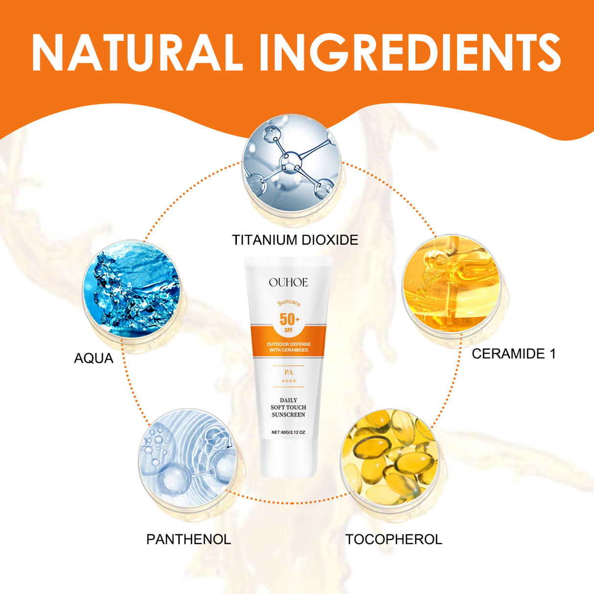 Daily Soft Touch Sunscreen, Gentle Facial Body Skin Non-Sticky Non-Fake White Protection Moisturizing Anti-Uv Cream - V.I.P Digital Presence