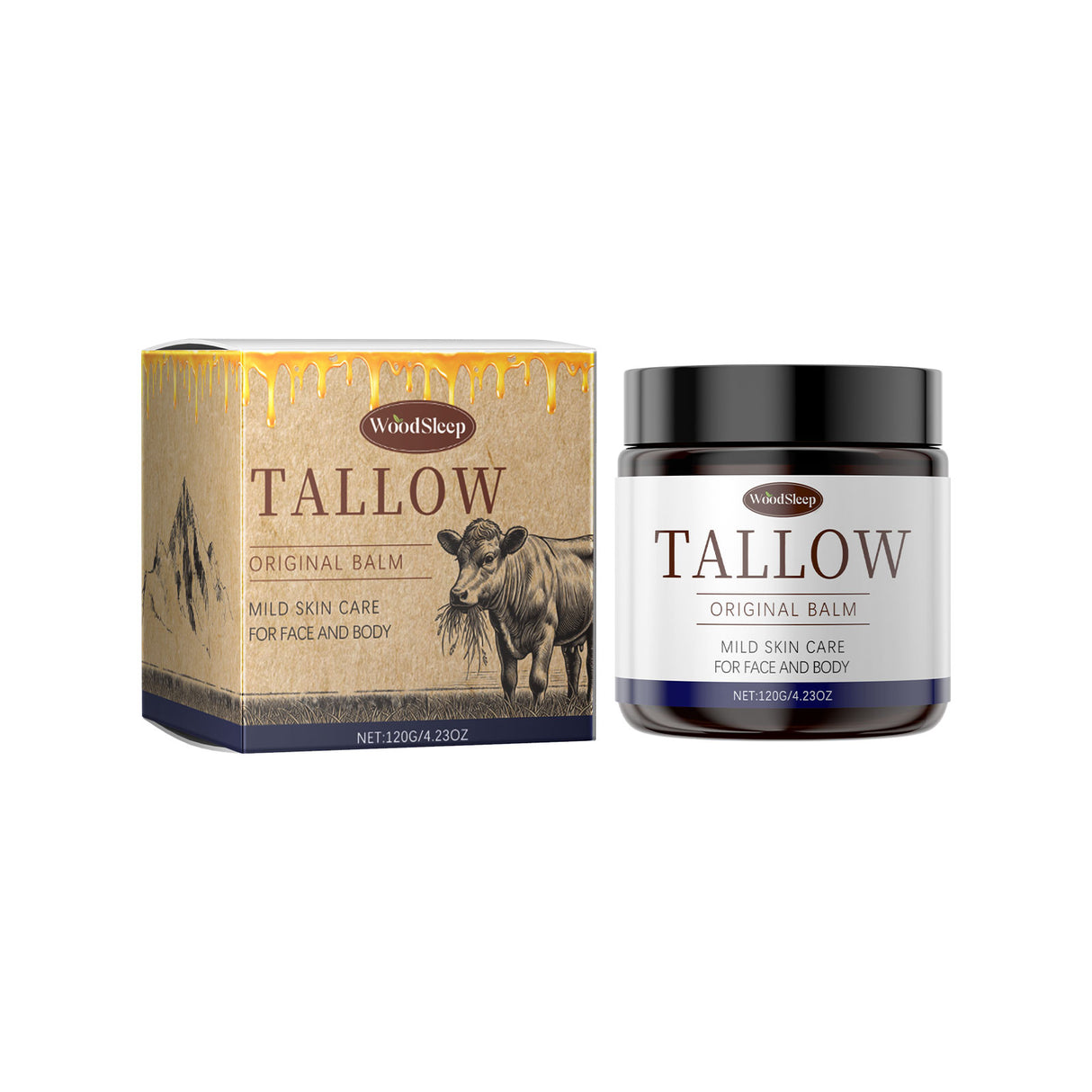 Tallow Honey Moisturizing Cream Facial Hydrates And Gently Nourishes The Skin
