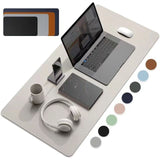 1 Pcs Large Size 60*30mm Office Desk Protector Mat PU Leather Waterproof Mouse Pad Desktop Keyboard Desk Pad Gaming Mousepad - V.I.P Digital Presence