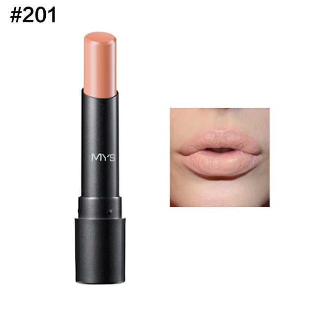 MYS Brand Beauty Matte Lipstick Long Lasting Tint Lips Cosmetics Lipgloss Maquiagem Makeup Red Batom - V.I.P Digital Presence