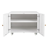 Office furniture Copier Cabinet white mobile pedestal file Printer Stand - V.I.P Digital Presence