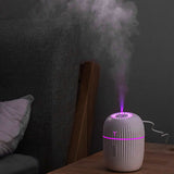 Ultrasonic Air Humidifier Household  Moisturizing Spray Student Dormitory Car Humidification Aromatherap with LED Night Light - V.I.P Digital Presence