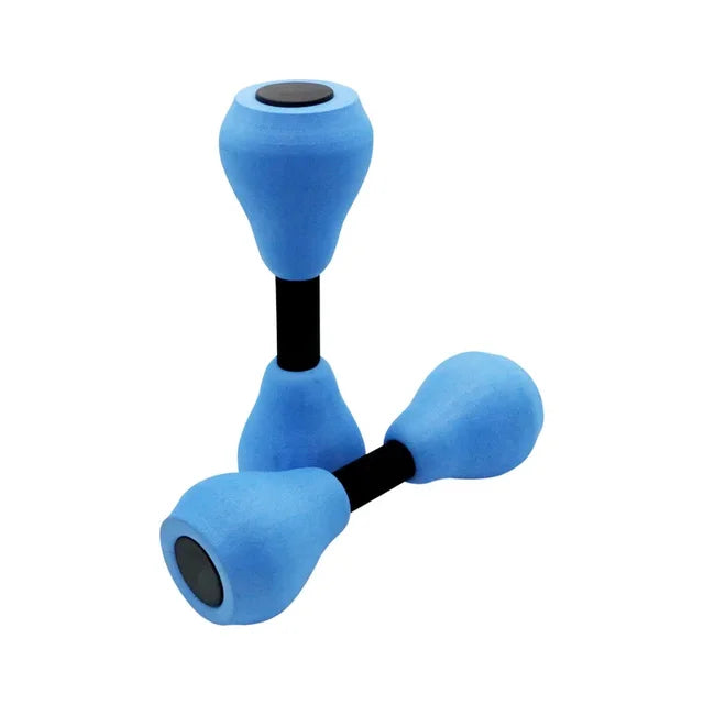 Water Dumbbells Aquatic Exercise Pool Fitness Equipment Blue Foam Water Aerobic Exercise Fitness Equipment - V.I.P Digital Presence