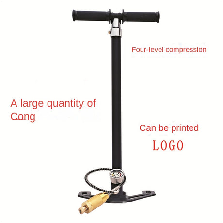 High-Pressure Air Pump 30MPA 40MPA Stainless Steel 4500psi Manual Three-Level Four-Level Air Pump - V.I.P Digital Presence