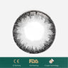 1Pcs FDA Certificate Eyes Beautiful Pupil Colorful Girl Cosplay Contact Lenses Gray(0-600°) - V.I.P Digital Presence