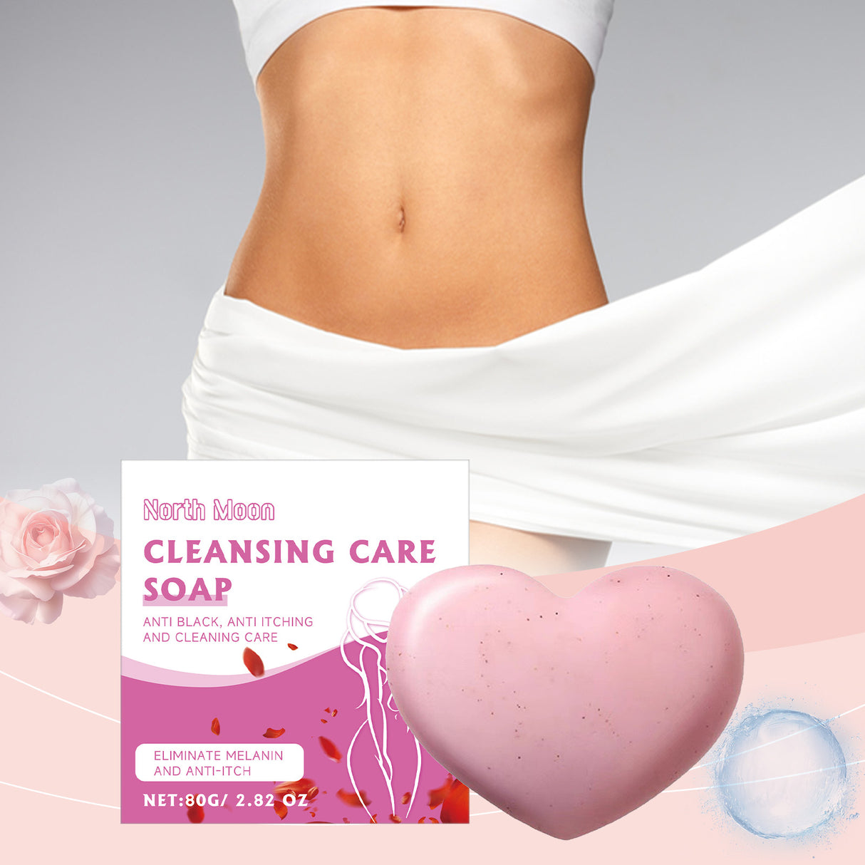 Cleansing Care Soap For Women's Body Bath Cleansing Pores Moisturizing Moisturizing Soothing Soaps