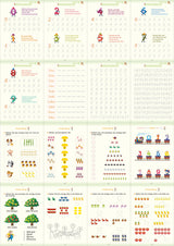 Full English version of calligraphy stickers Children's groove copybook Student hard pen practice copybook Magic writing sticker - V.I.P Digital Presence