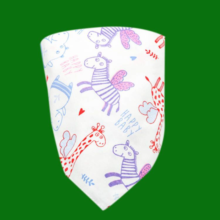 Toalla babeante para bebé, toalla triangular para bebé, doble capa, según la hebilla, pañuelo babero para recién nacidos. 