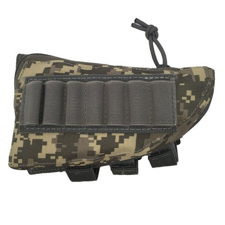 Hunting Pouch 7 Shells Butt Stock Shell Cartridge Holder Ammo Carrier Tactical Pouch - V.I.P Digital Presence
